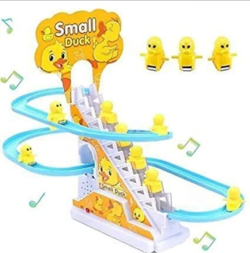 Electric Duck Sliding Track Toy Yellow 1-10Yrs