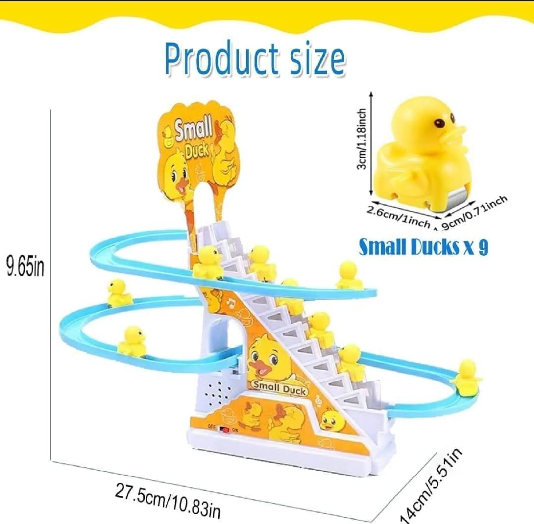 Electric Duck Sliding Track Toy Yellow 1-10Yrs