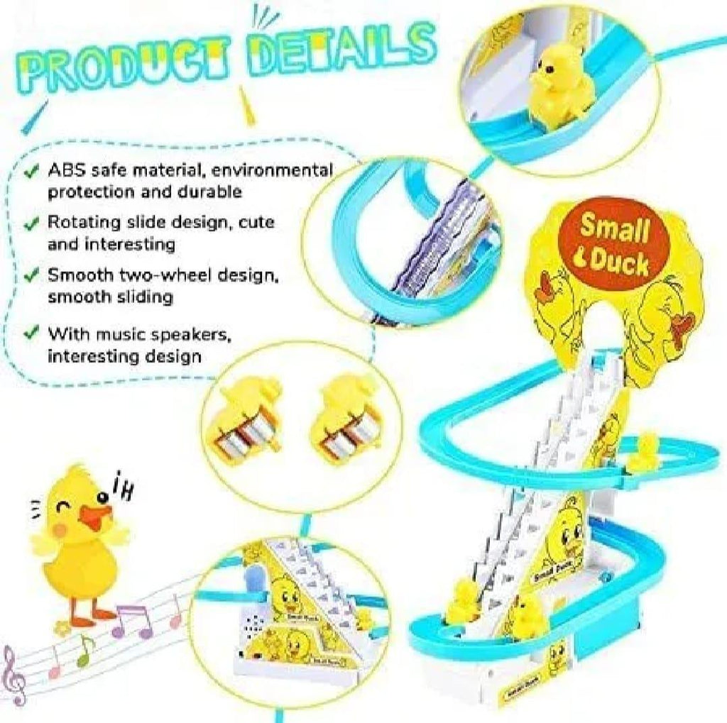 Electric Duck Sliding Track Toy Yellow 1-10Yrs