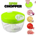 Spin Chopper 300ml ABS Plastic Multicolor Kitchen Essential