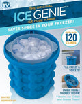 Ice Cube Maker 120 Cubes Double Chamber Silicone