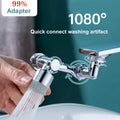 Rotatable Faucet Aerator Bathroom Washbasin Tap Splash Filter Kitchen Faucet Extend Faucet Water Saving Bubbler Nozzle