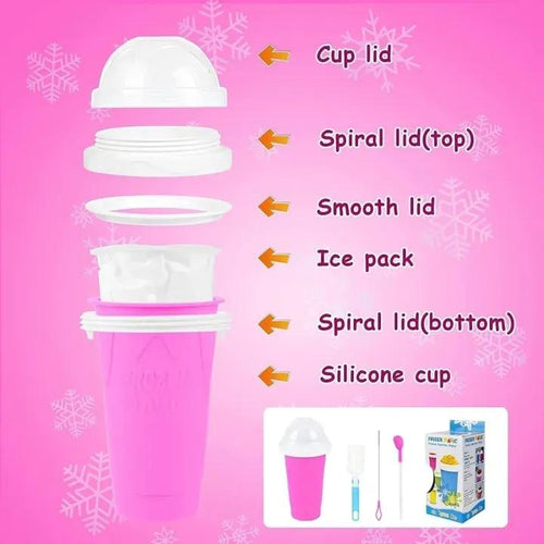 Blue Silicone Ice Maker Machine for Kitchen
