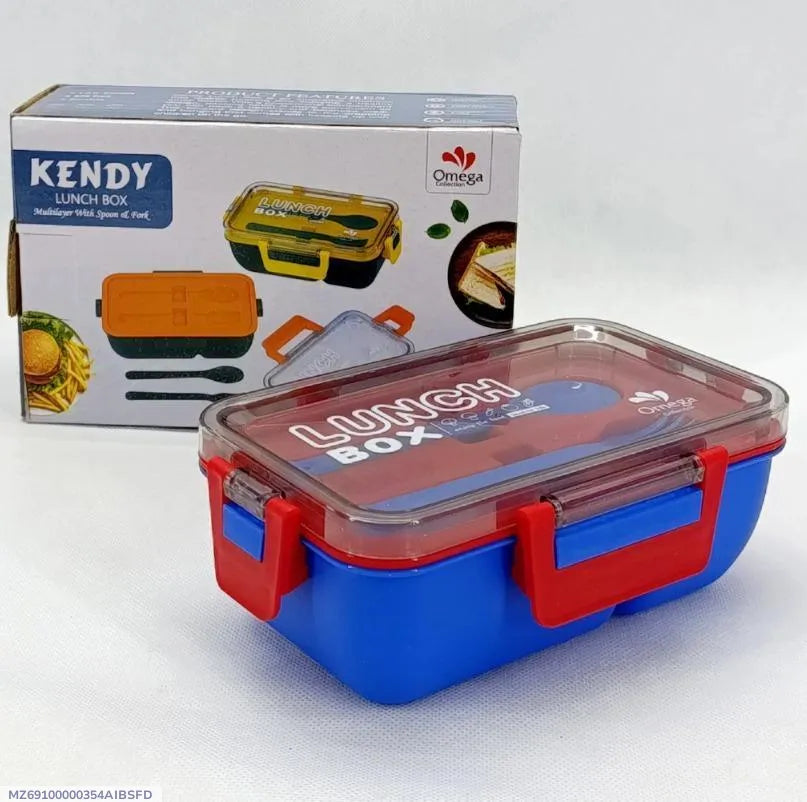 Multicolor BPA-Free Lunch Box for Kids & Adults